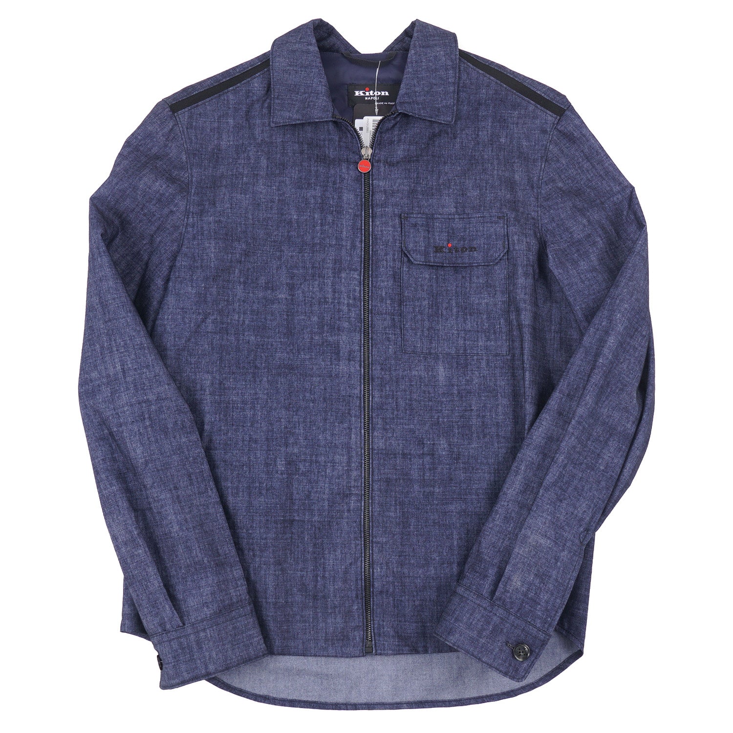 Kiton Techno Wool Shirt Jacket - Top Shelf Apparel