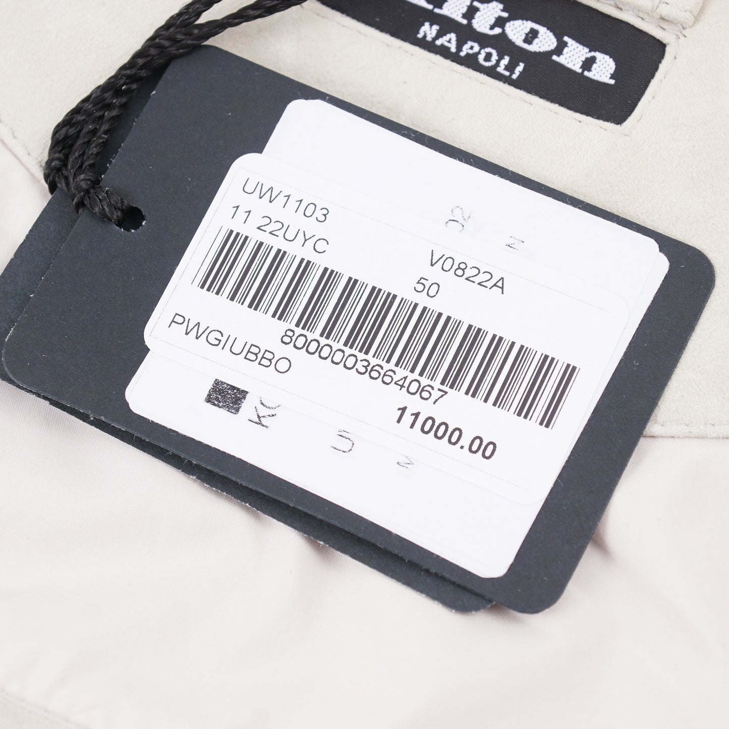Kiton Leather Jacket with Contrasting Sleeves - Top Shelf Apparel