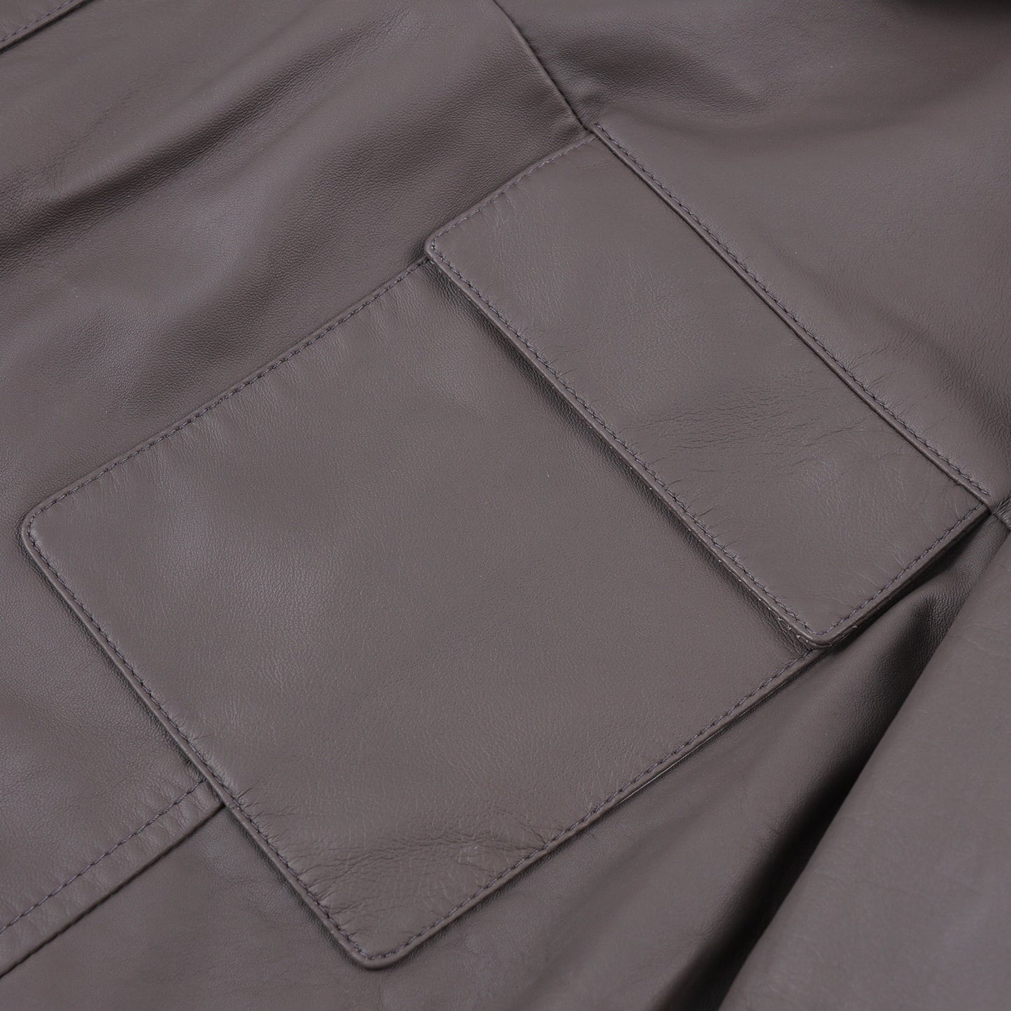 Kiton Hooded Lambskin Leather Jacket - Top Shelf Apparel