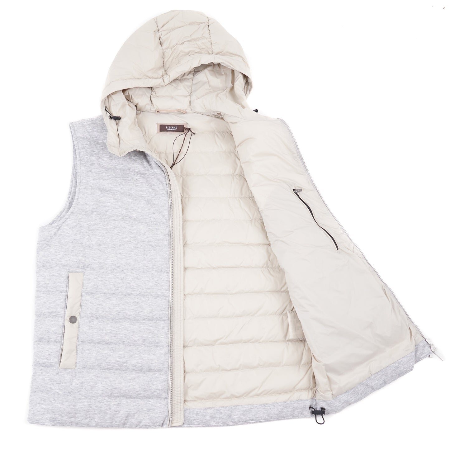 Peserico Lightweight Quilted Down Vest with Hood - Top Shelf Apparel