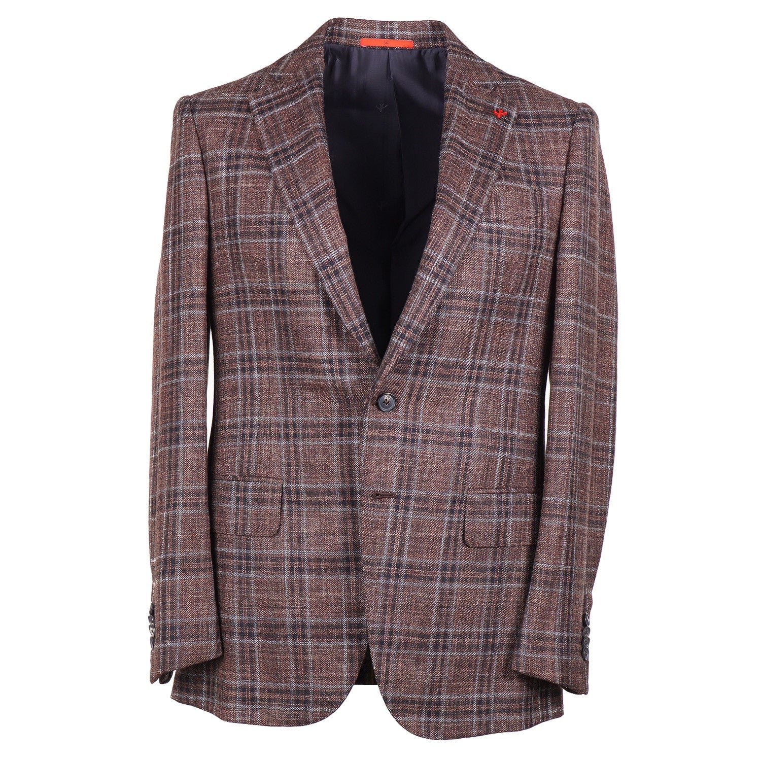 Isaia Woven Wool-Silk-Linen Sport Coat - Top Shelf Apparel