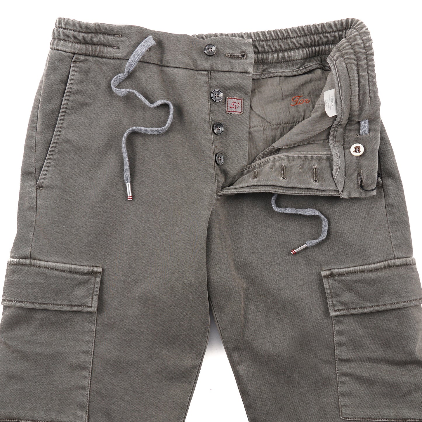 Marco Pescarolo Jogger Pants with Cargo Pockets - Top Shelf Apparel