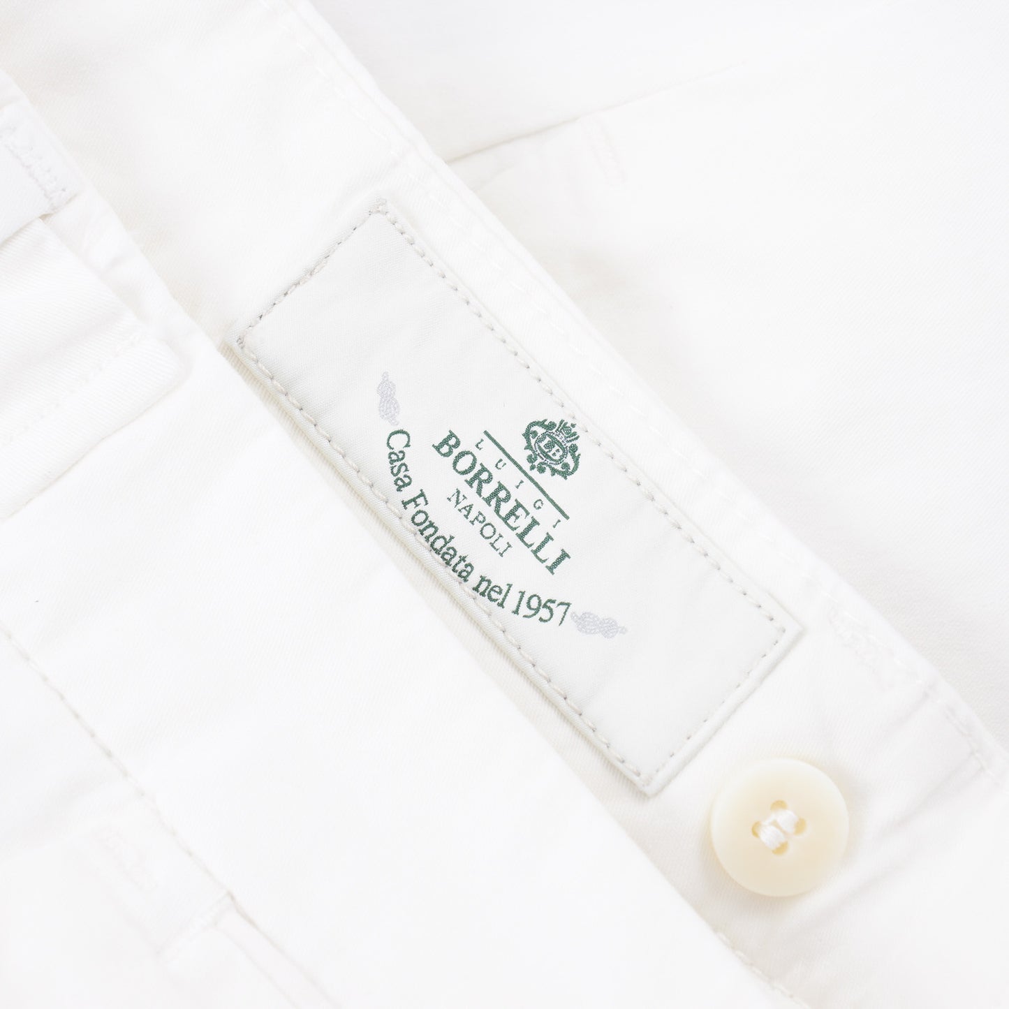 Luigi Borrelli Slim-Fit Lightweight Cotton Pants - Top Shelf Apparel