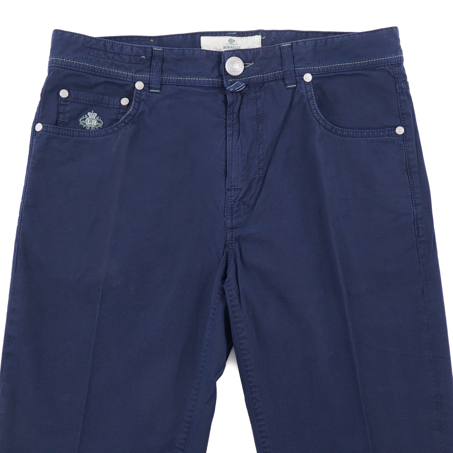 Luigi Borrelli Lightweight 5-Pocket Cotton Pants - Top Shelf Apparel