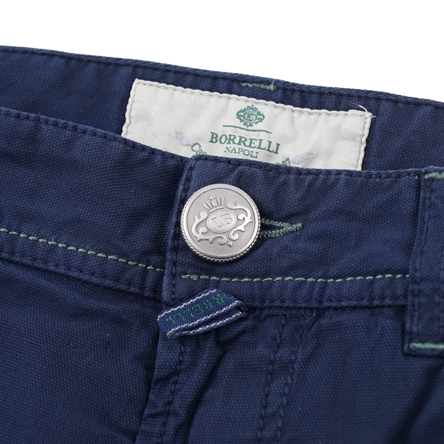 Luigi Borrelli Lightweight 5-Pocket Cotton Pants - Top Shelf Apparel