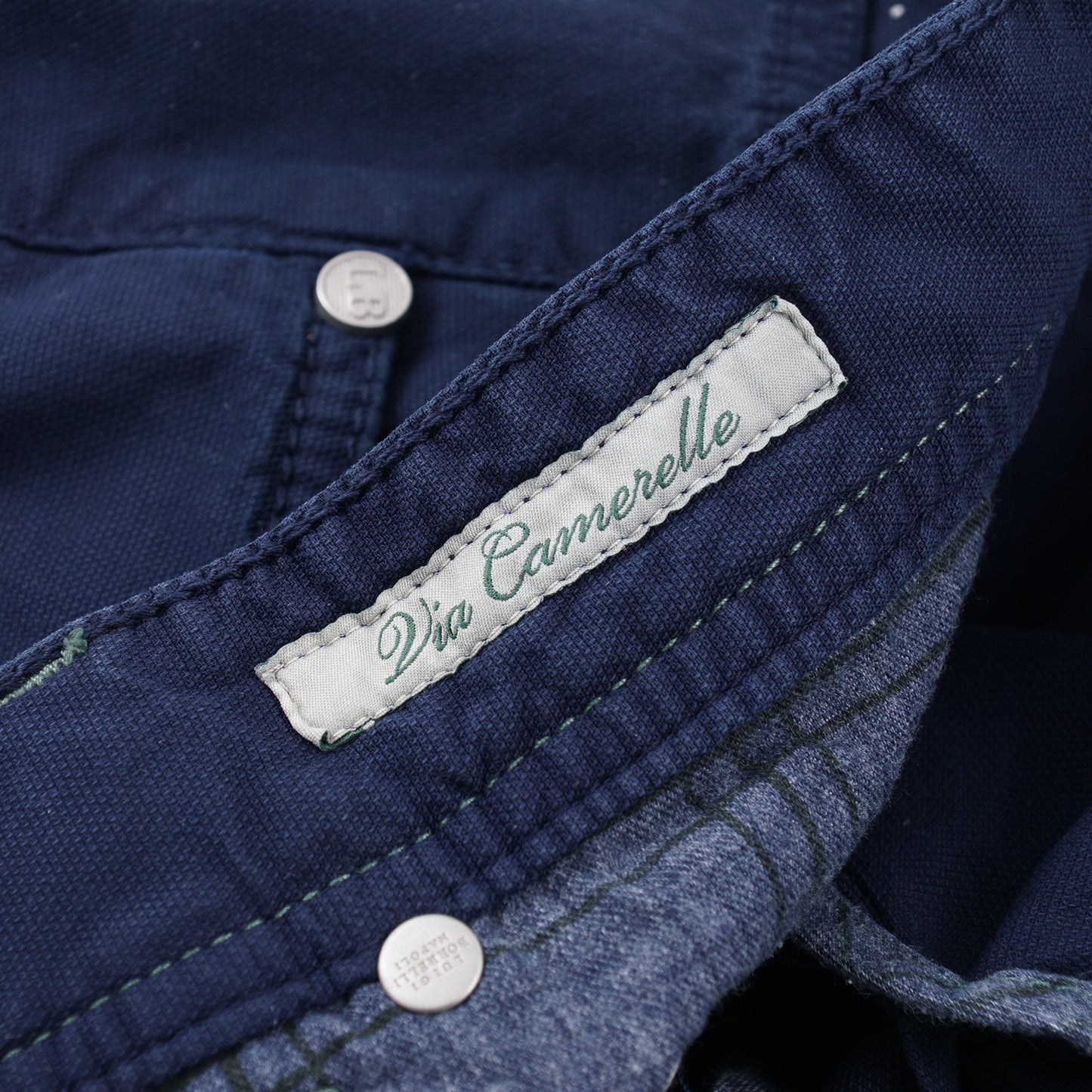 Luigi Borrelli Lightweight 5-Pocket Cotton Pants - Top Shelf Apparel