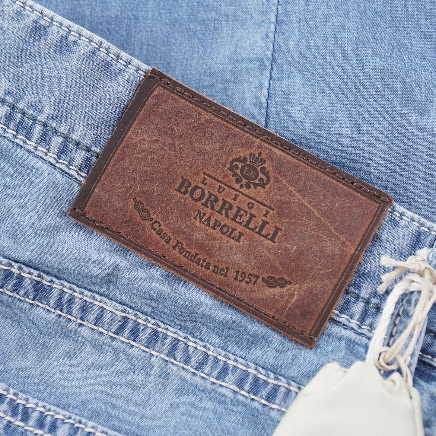 Luigi Borrelli Lightweight Denim Jeans - Top Shelf Apparel