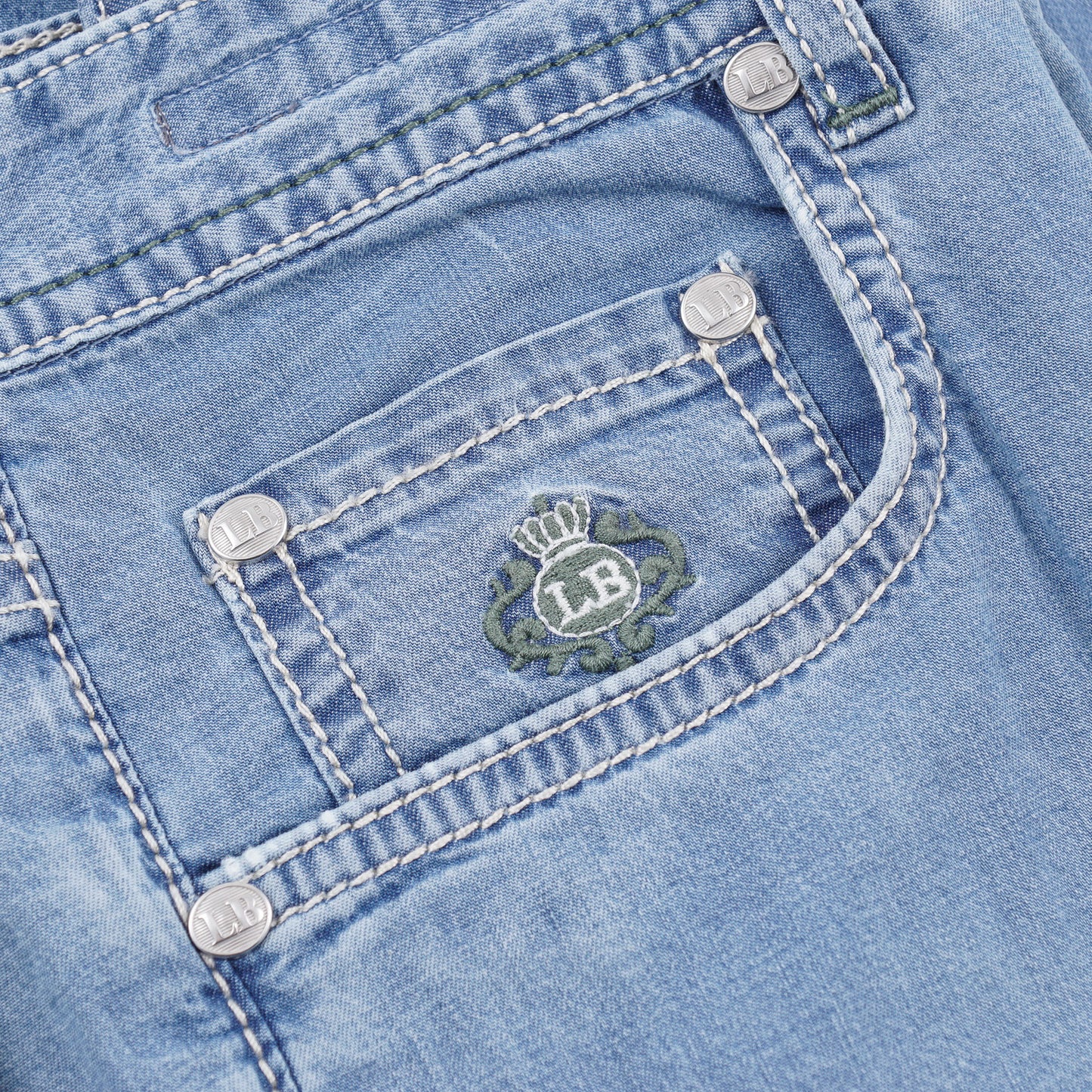 Luigi Borrelli Lightweight Denim Jeans - Top Shelf Apparel