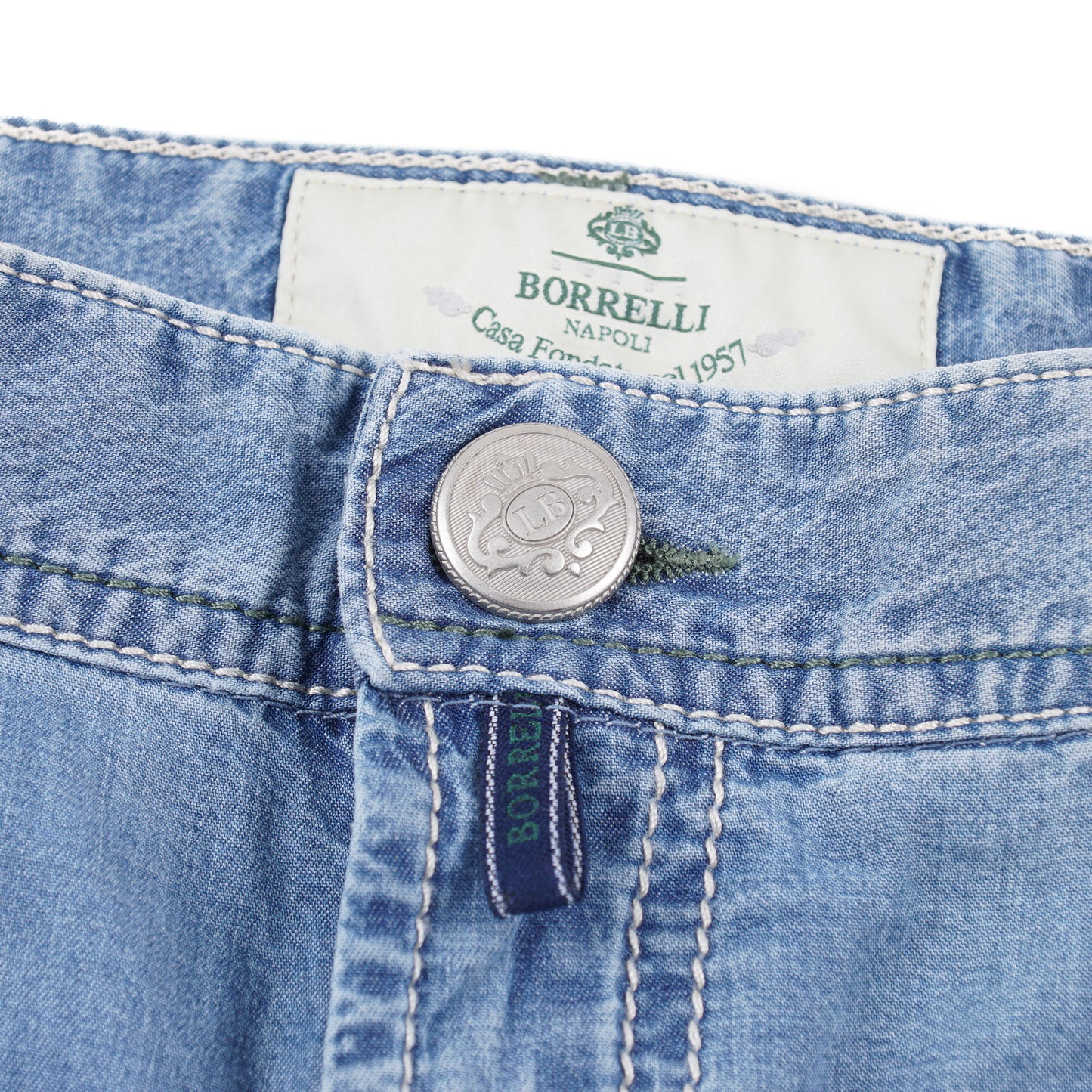 Luigi Borrelli Lightweight Denim Jeans - Top Shelf Apparel