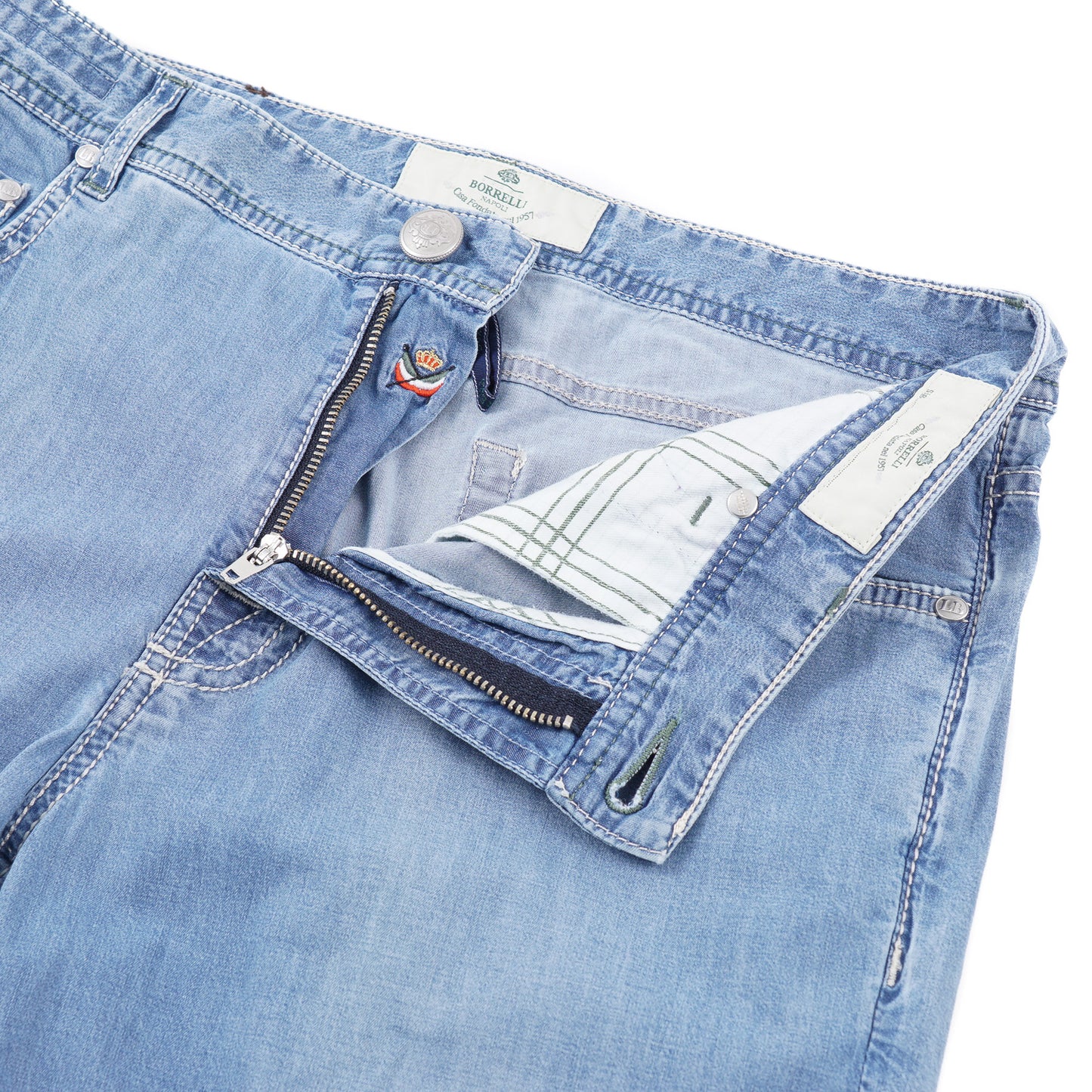 Luigi Borrelli Lightweight Denim Jeans - Top Shelf Apparel