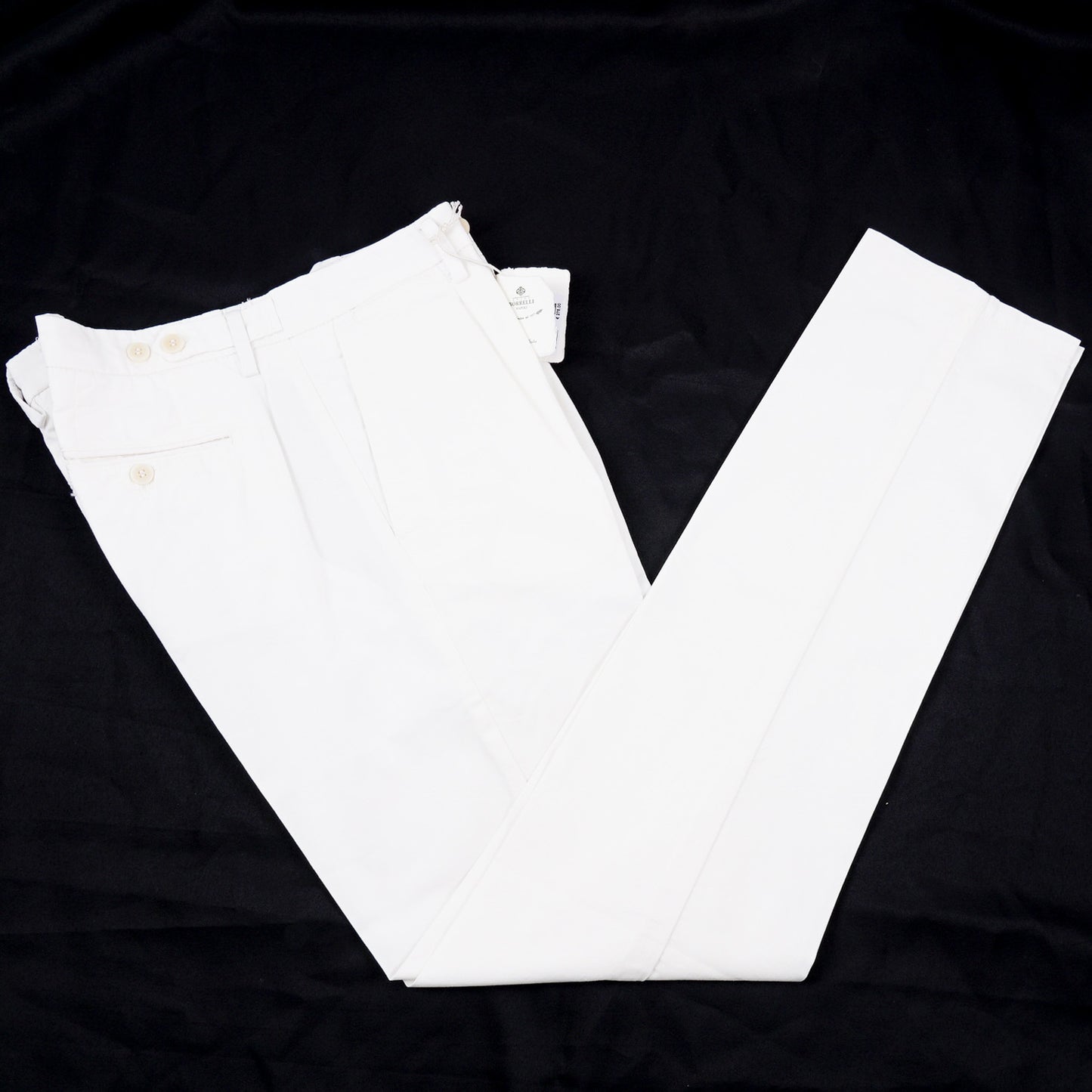 Luigi Borrelli Slim-Fit Lightweight Cotton Pants - Top Shelf Apparel