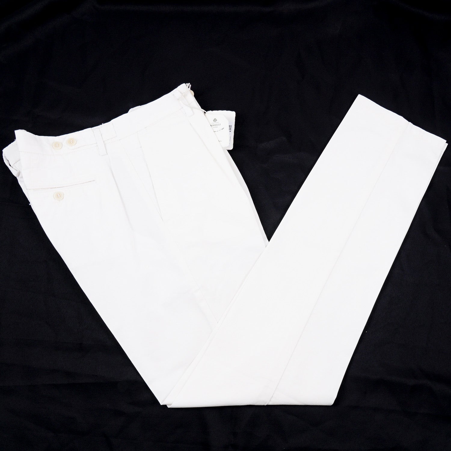 Luigi Borrelli Slim-Fit Lightweight Cotton Pants - Top Shelf Apparel