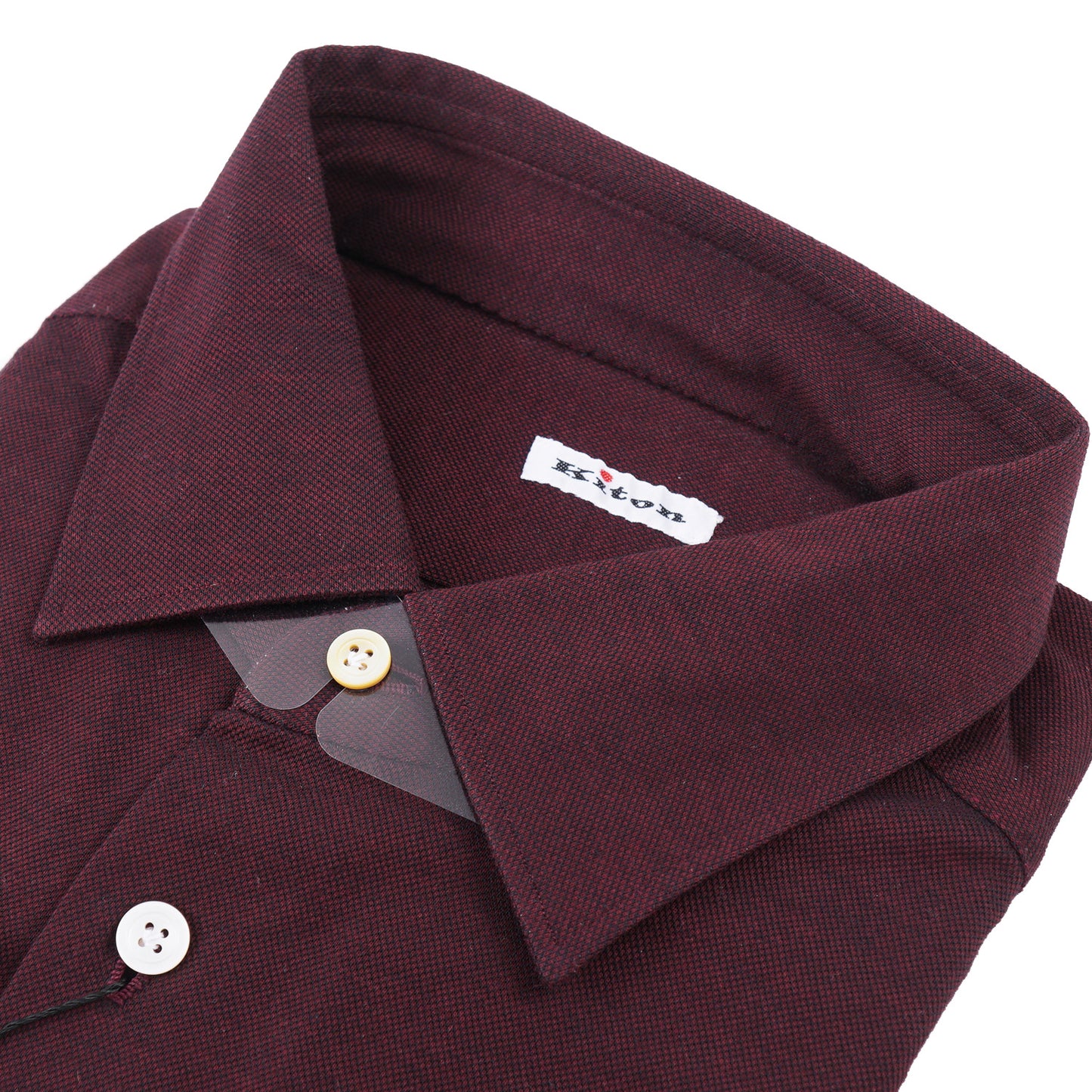 Kiton Pique Knit Jersey Cotton Shirt - Top Shelf Apparel