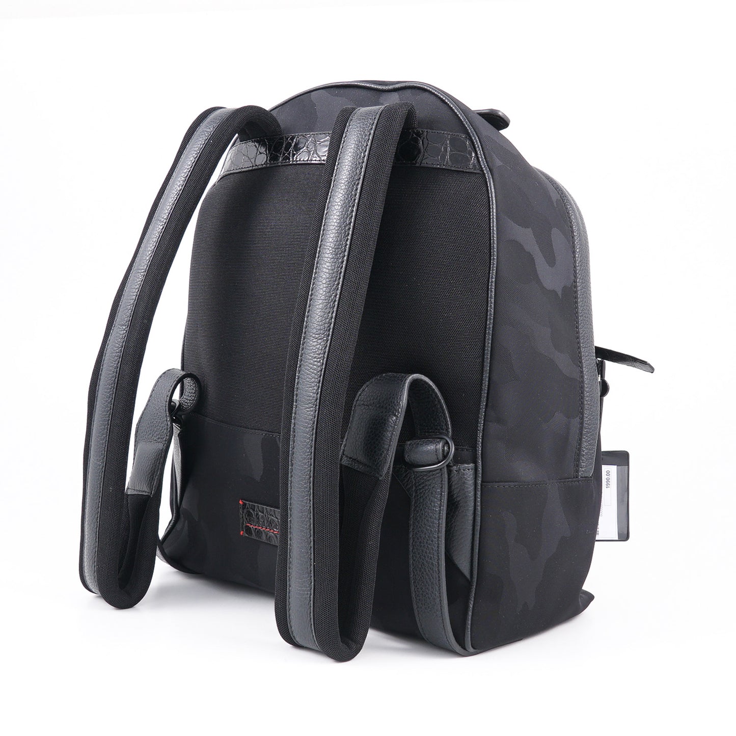 Kiton Nylon Calf Leather and Crocodile Backpack - Top Shelf Apparel