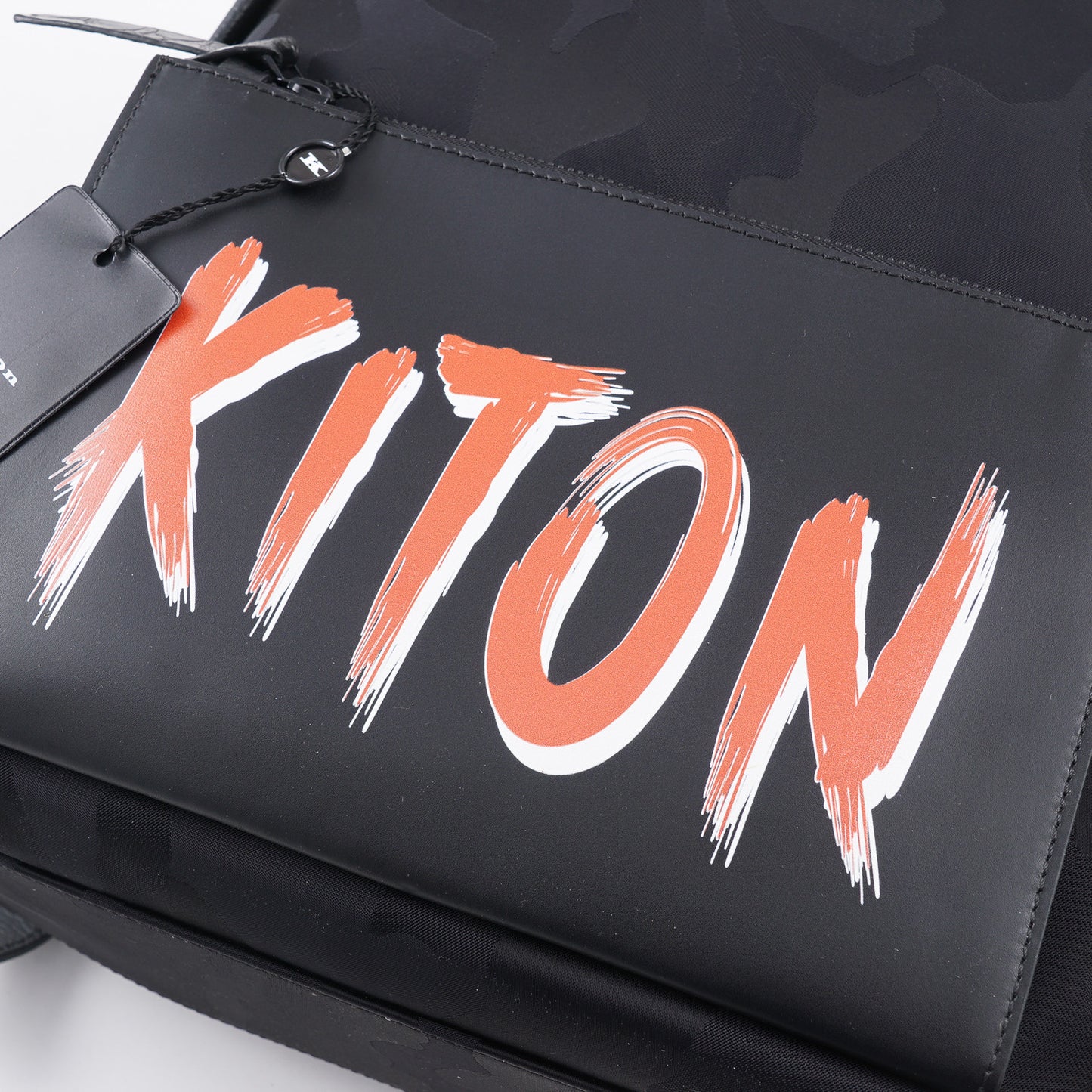 Kiton Nylon Calf Leather and Crocodile Backpack - Top Shelf Apparel