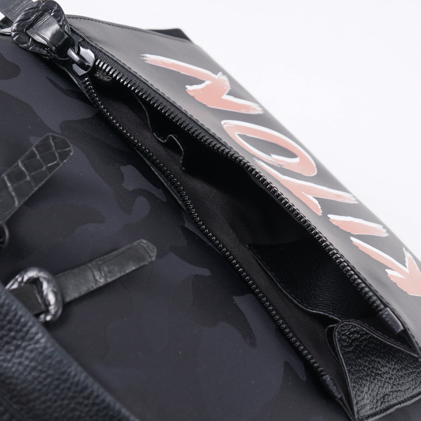 Kiton Nylon Calf Leather and Crocodile Backpack - Top Shelf Apparel