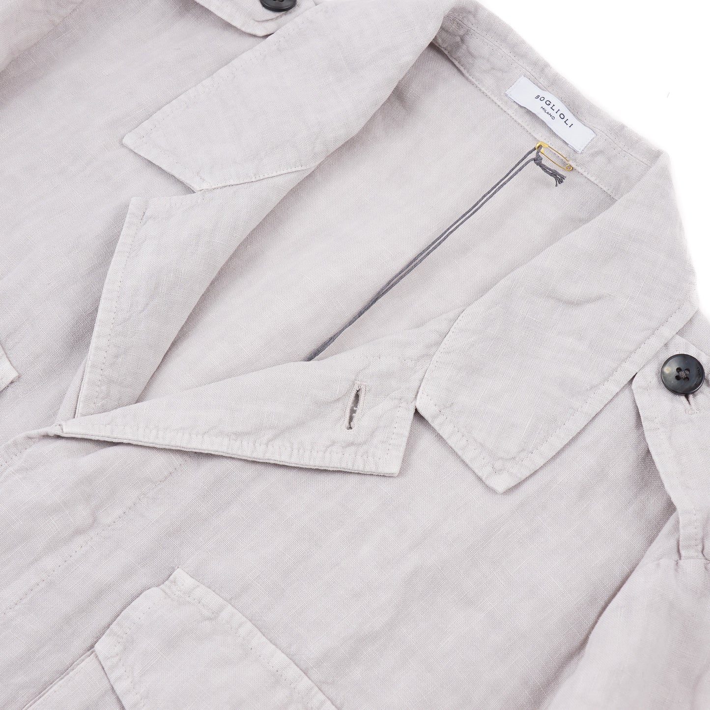 Boglioli Pure Linen Field Jacket - Top Shelf Apparel
