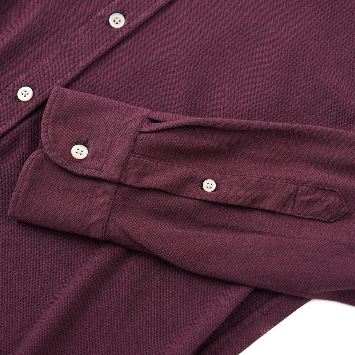 Boglioli Pique Knit Cotton Shirt - Top Shelf Apparel