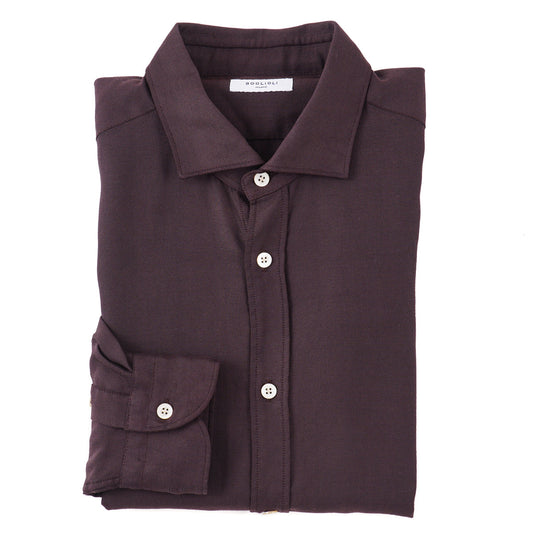 Boglioli Knit Jersey Wool Shirt - Top Shelf Apparel