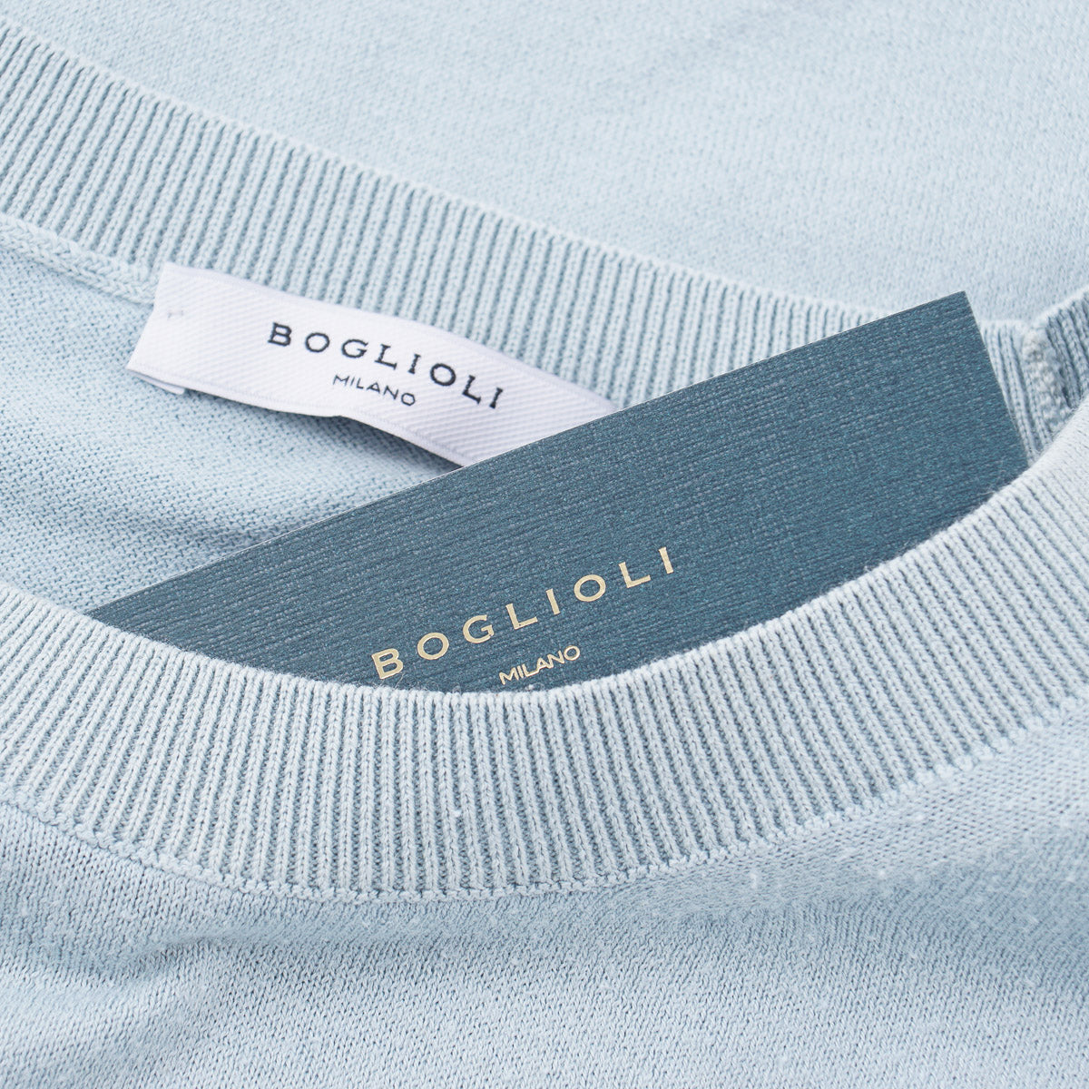 Boglioli Lightweight Cotton-Silk Sweater