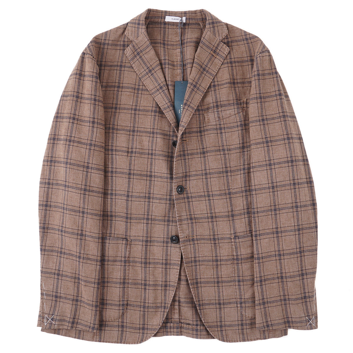Boglioli Woven Cotton-Linen 'K Jacket' - Top Shelf Apparel