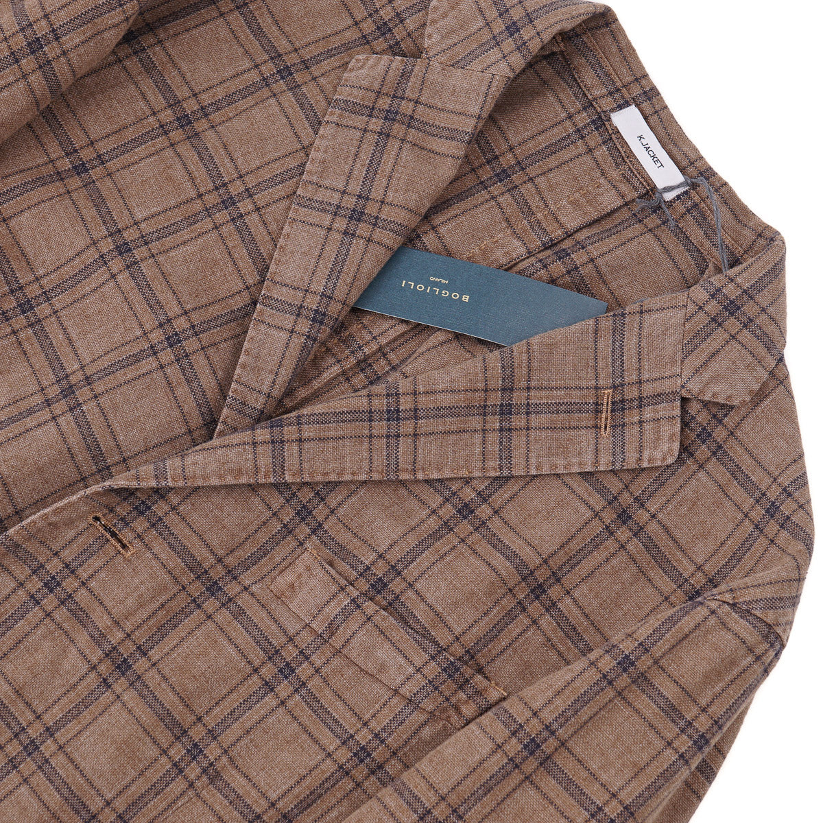 Boglioli Woven Cotton-Linen 'K Jacket' - Top Shelf Apparel