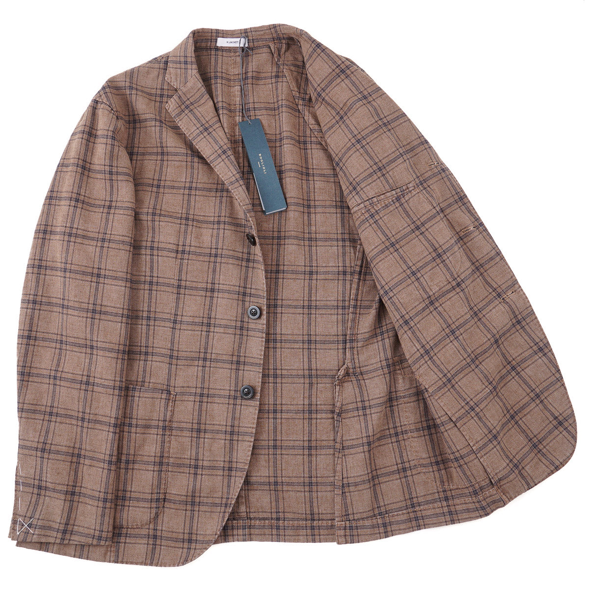 Boglioli Woven Cotton-Linen 'K Jacket' - Top Shelf Apparel