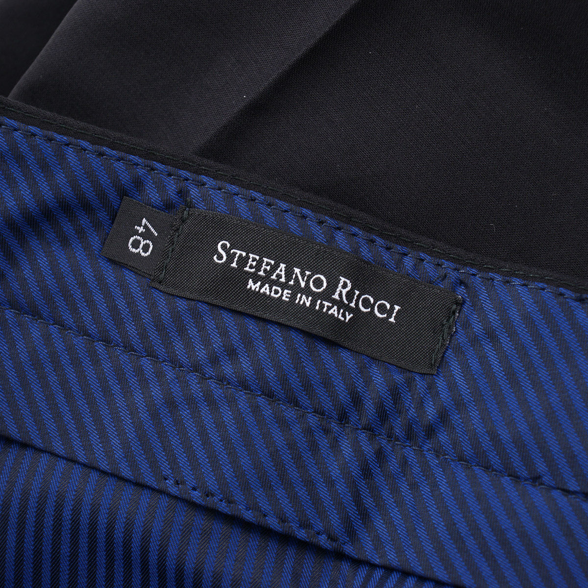 Stefano Ricci 5-Pocket Pants with Leather Details