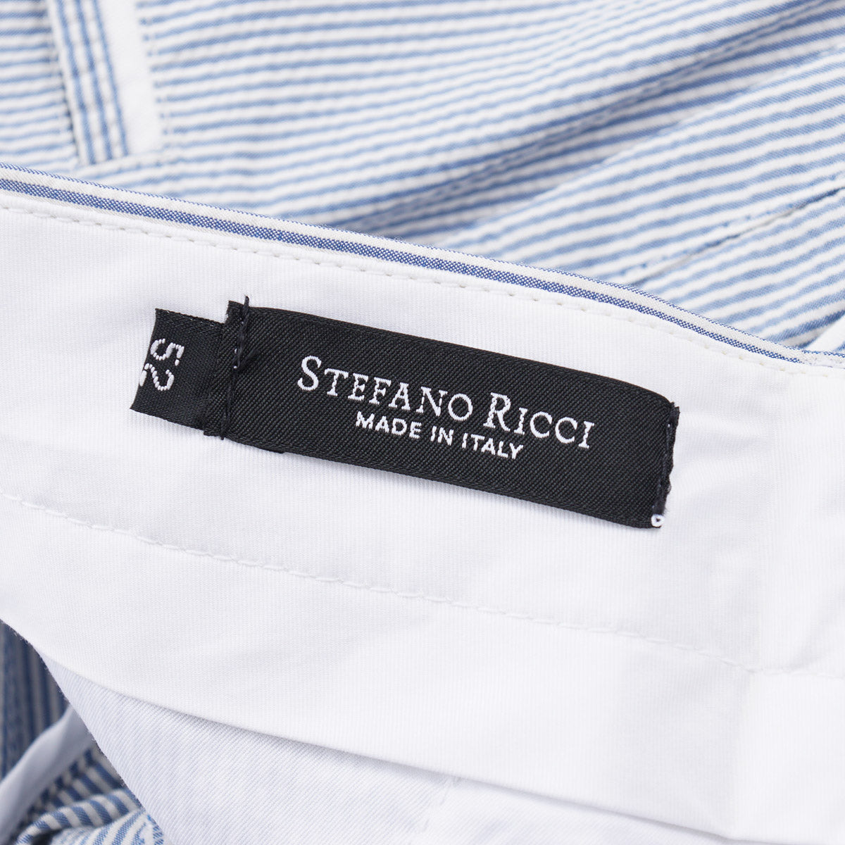 Stefano Ricci Lightweight Seersucker Silk Trousers