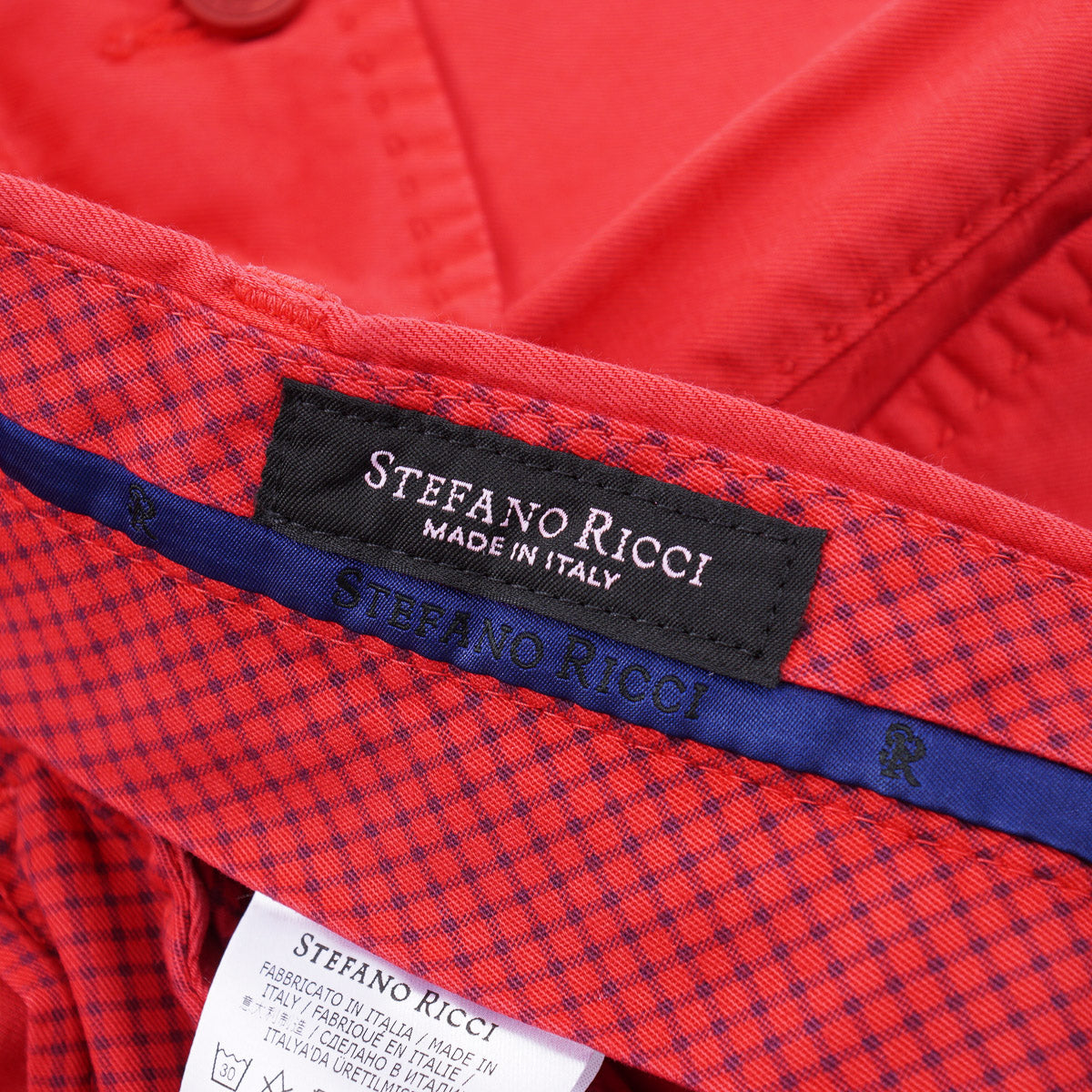 Stefano Ricci Cotton-Linen Chino Pants
