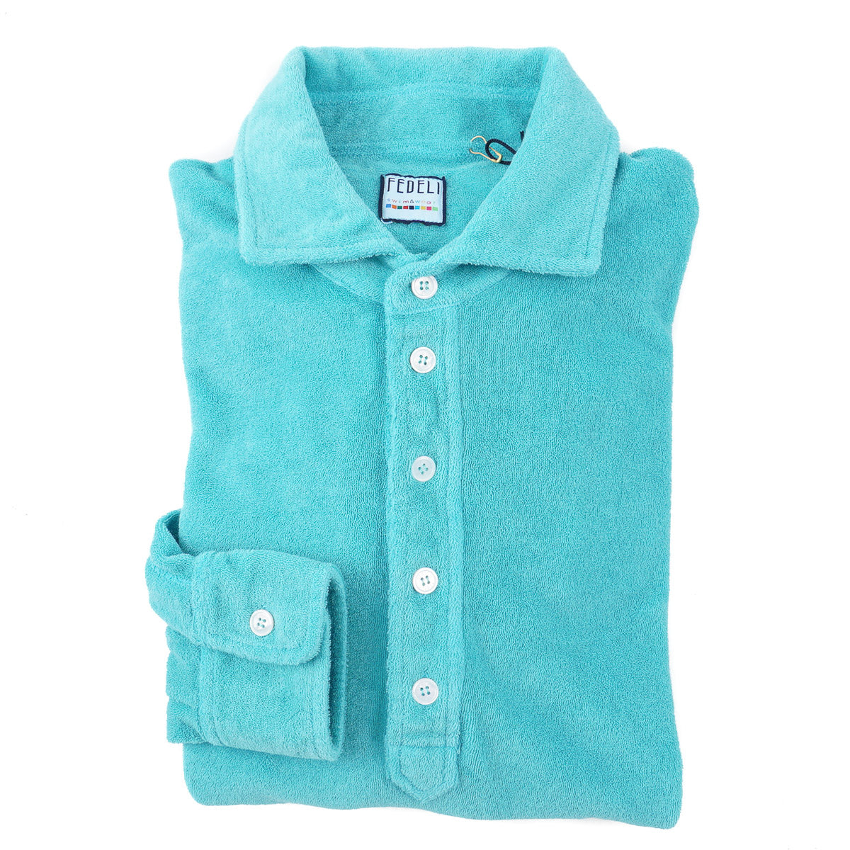 Fedeli Terry Cotton Longsleeve Polo - Top Shelf Apparel