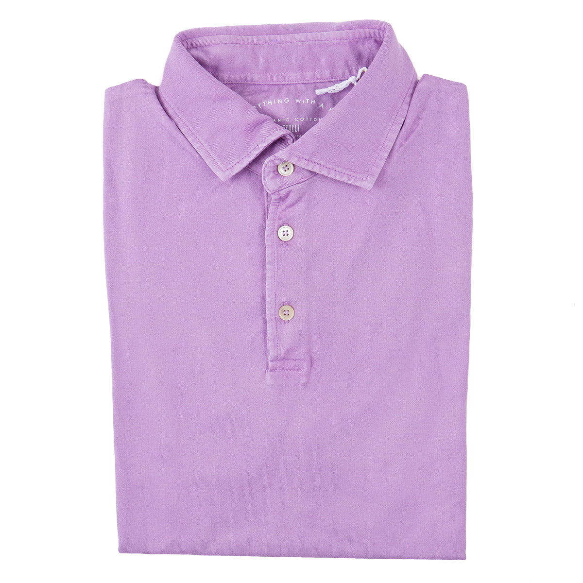 Fedeli 'Zero' Light Cotton Polo Shirt - Top Shelf Apparel