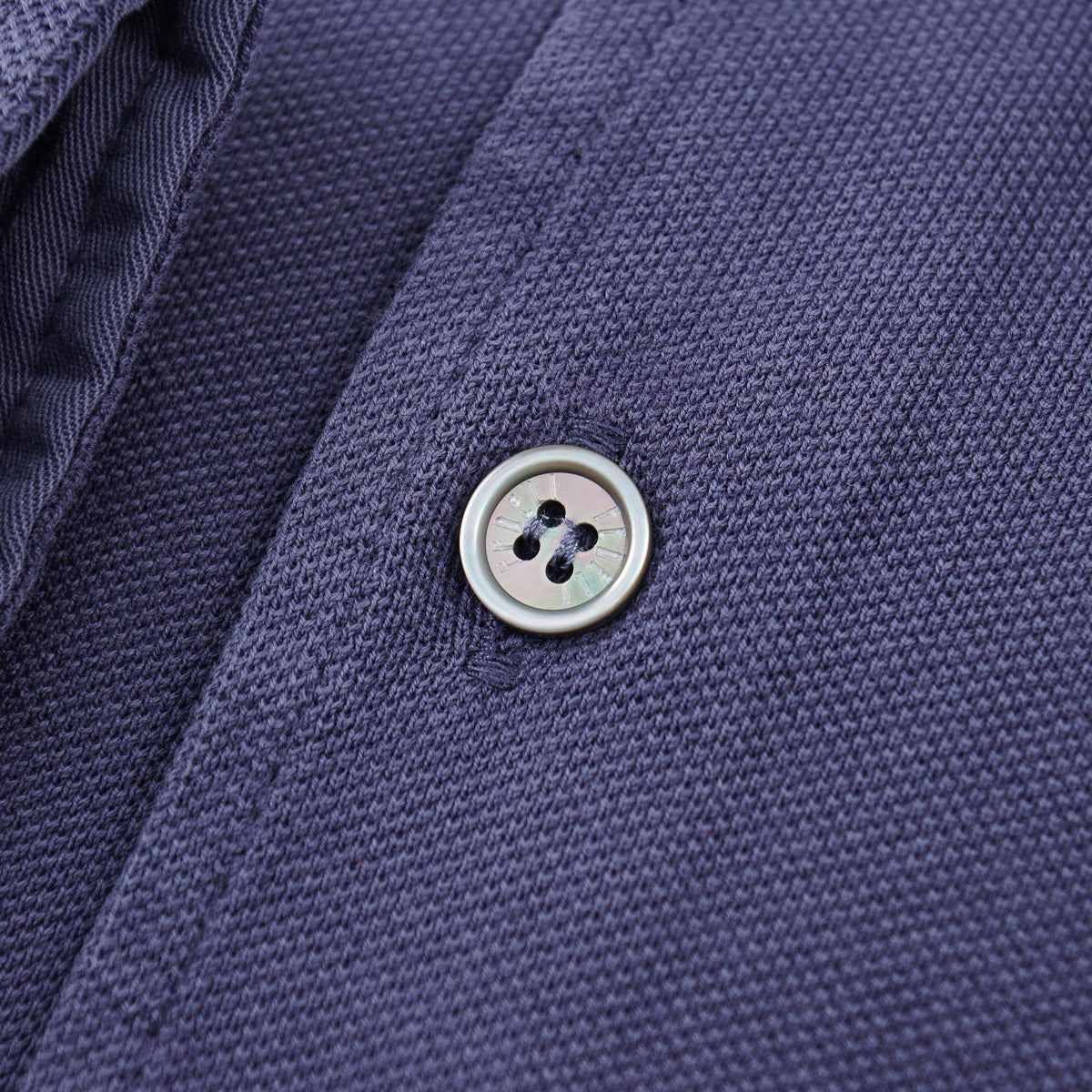Fedeli Long Sleeve Pique Cotton Shirt - Top Shelf Apparel