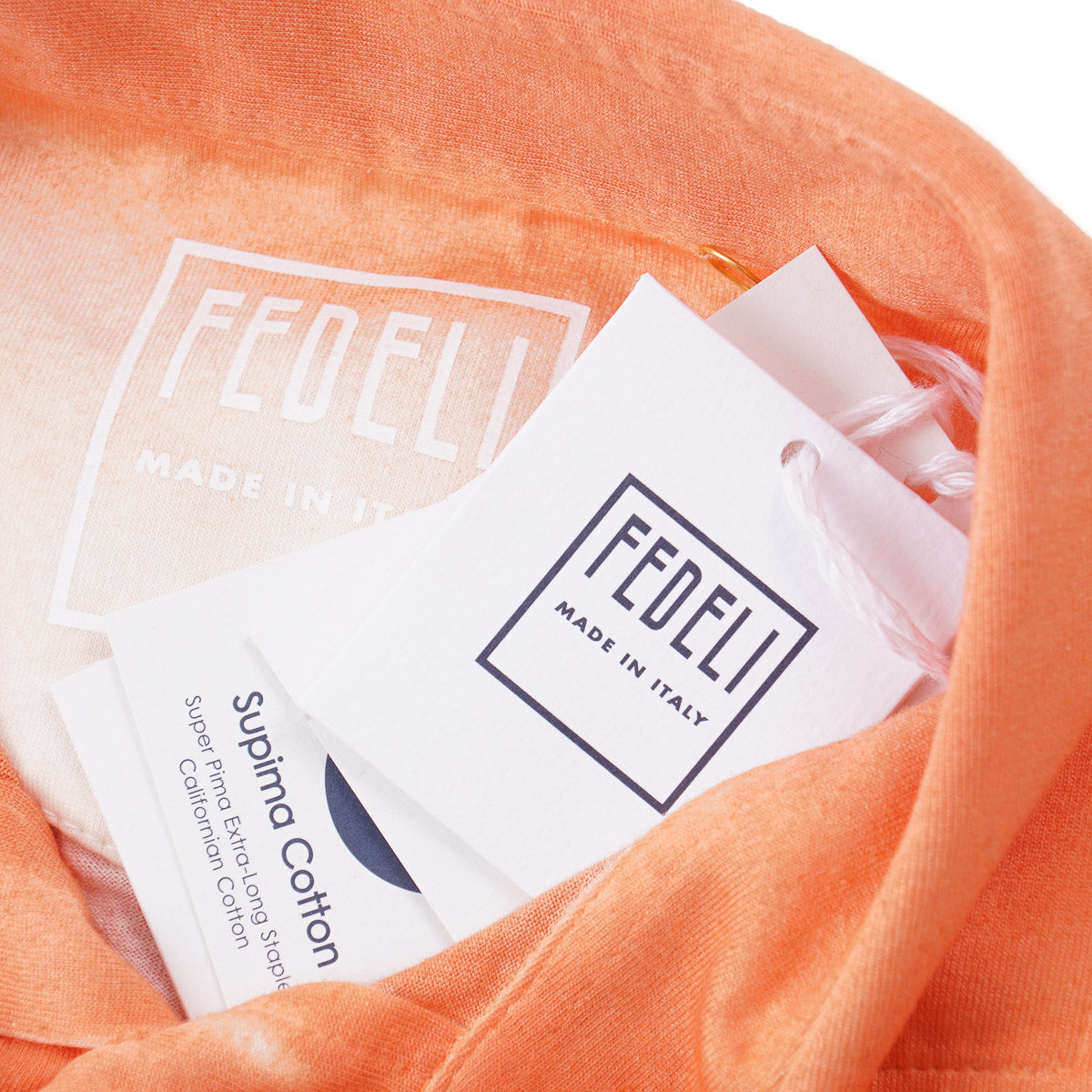Fedeli 'Zero' Light Cotton Polo Shirt - Top Shelf Apparel