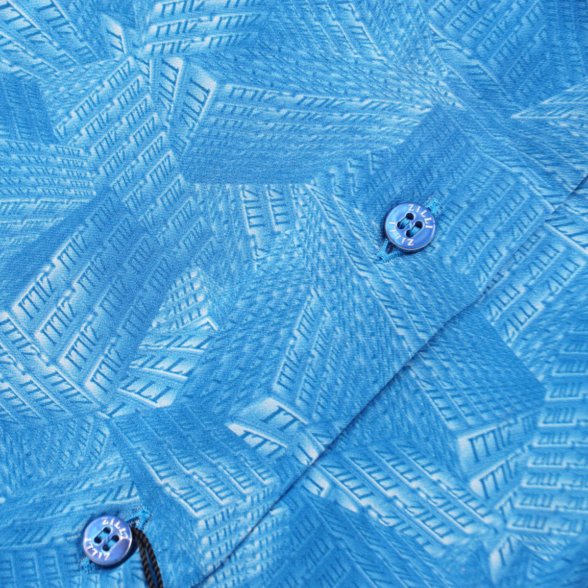Zilli Silk Shirt in Geometric Monogram Print - Top Shelf Apparel