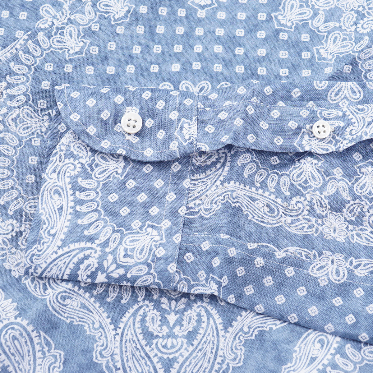 Fedeli Slim-Fit Printed Linen Shirt - Top Shelf Apparel