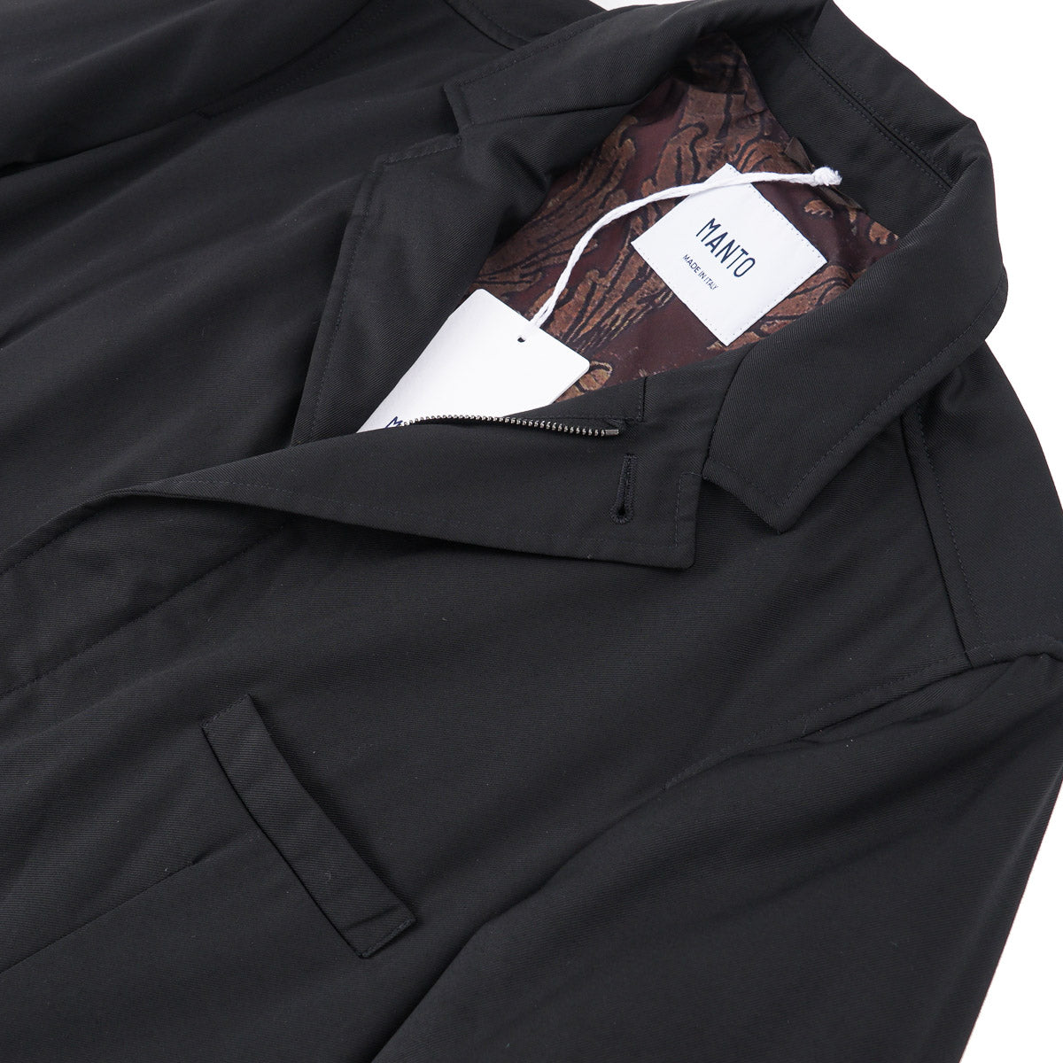 Manto Technical Fabric Outerwear Blazer - Top Shelf Apparel