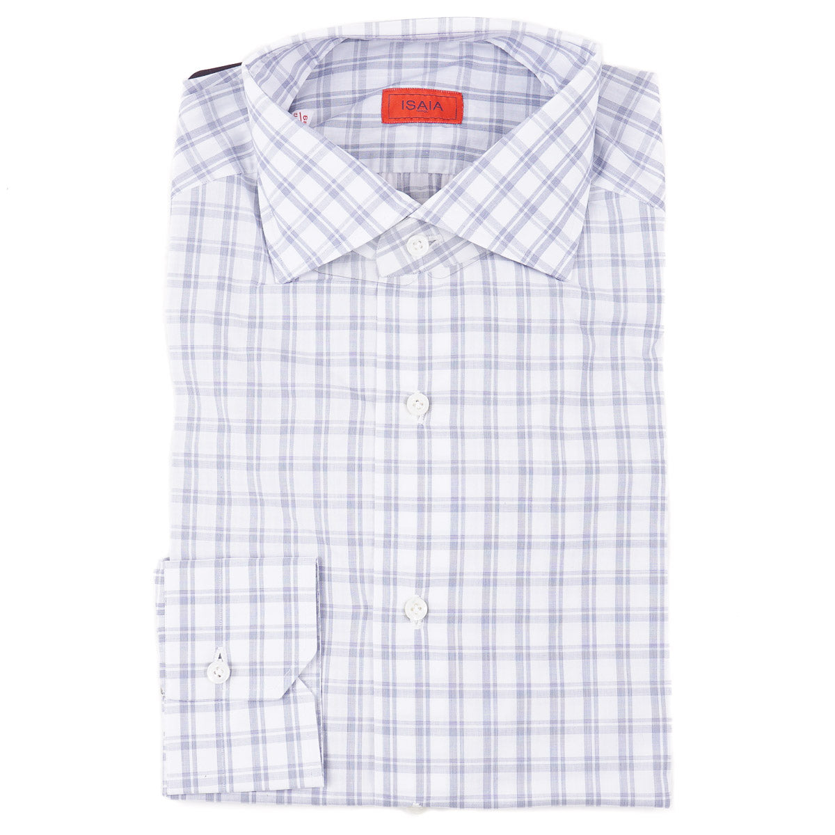 Isaia Tailored-Fit 'Mix' Cotton Shirt - Top Shelf Apparel