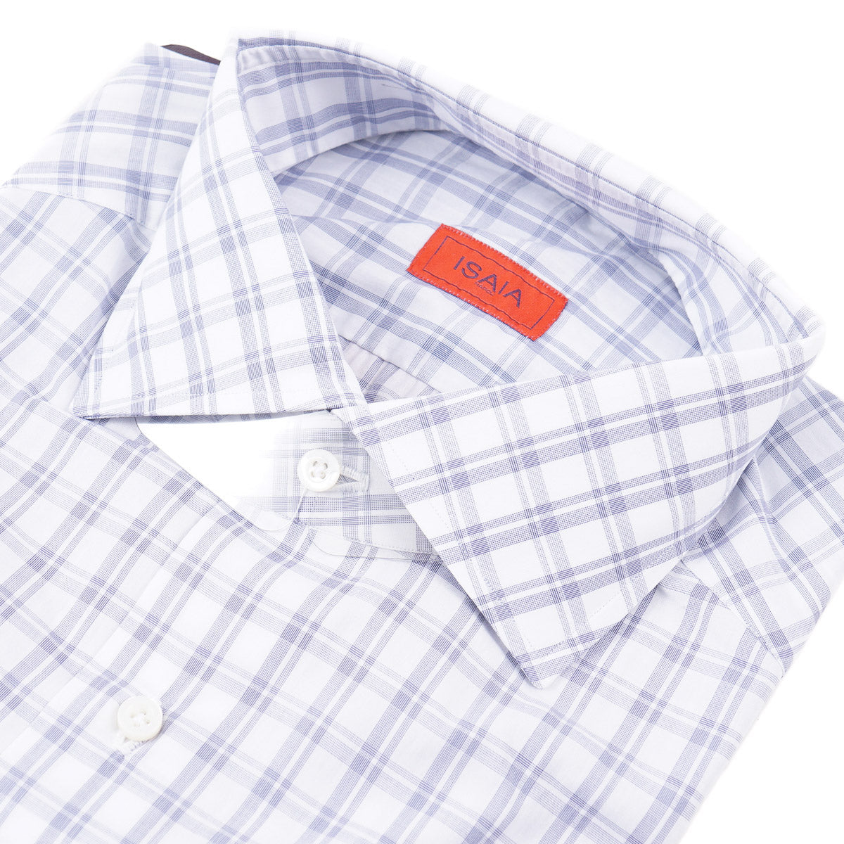 Isaia Tailored-Fit 'Mix' Cotton Shirt - Top Shelf Apparel