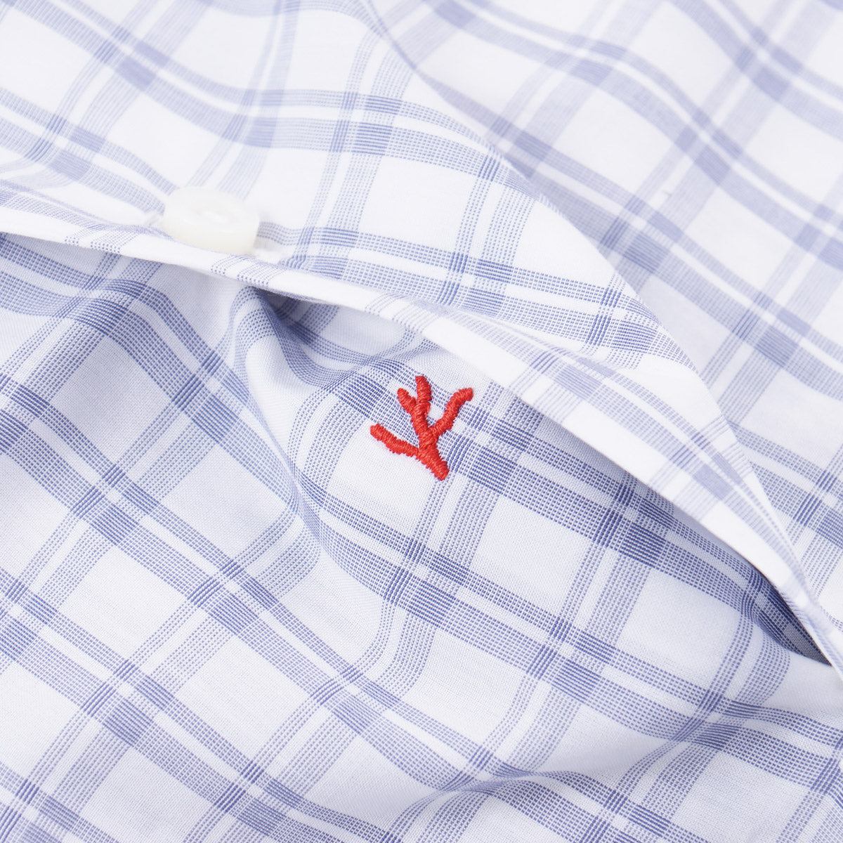 Isaia Tailored-Fit 'Mix' Cotton Shirt - Top Shelf Apparel