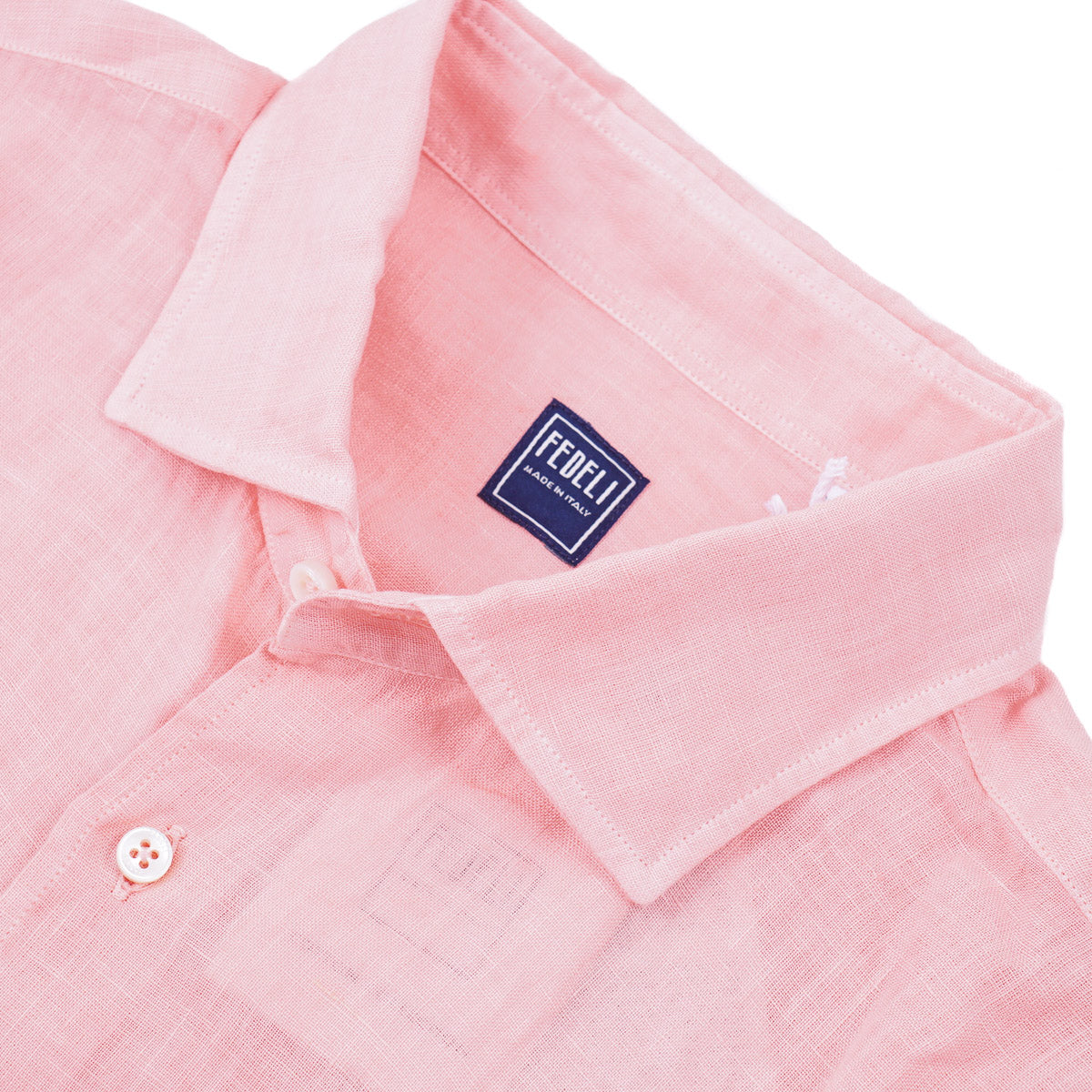 Fedeli Lightweight Pure Linen Shirt
