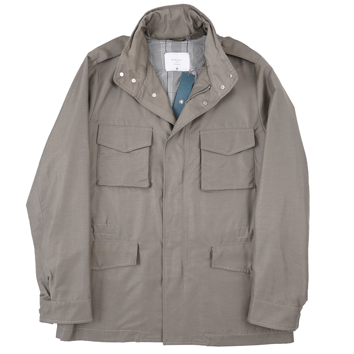 Boglioli Technical Cotton-Nylon Field Jacket - Top Shelf Apparel