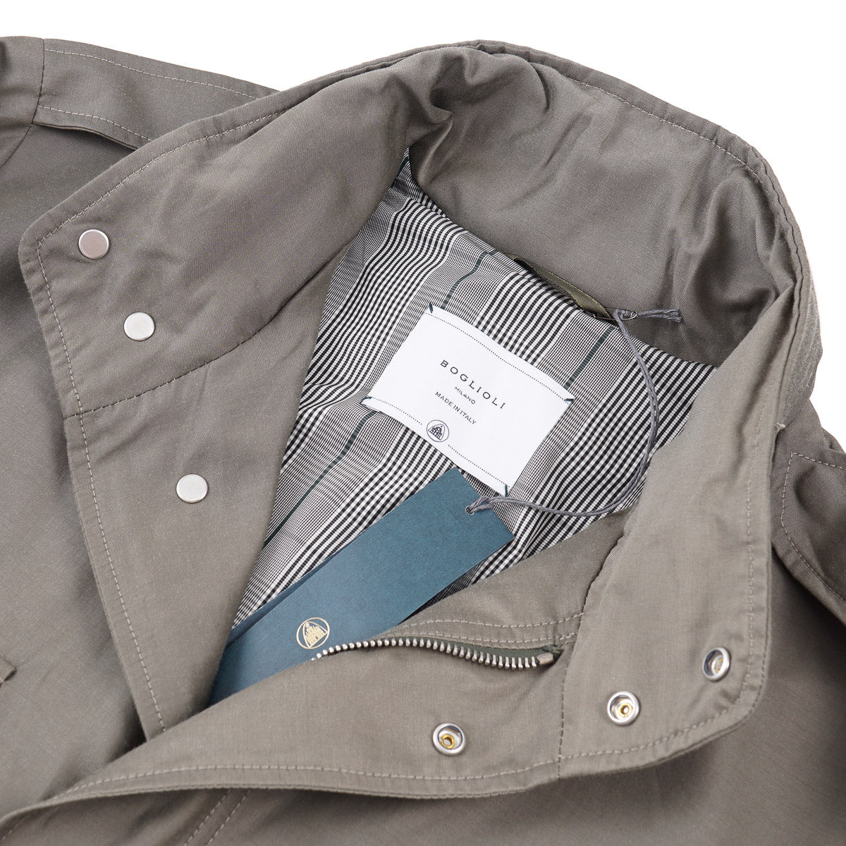 Boglioli Technical Cotton-Nylon Field Jacket - Top Shelf Apparel