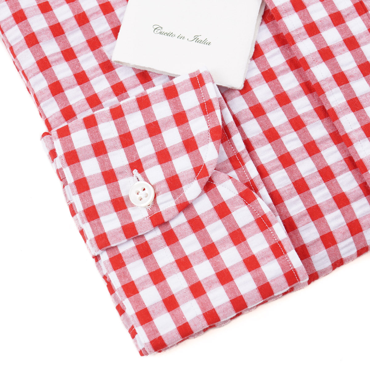 Luigi Borrelli Lightweight Seersucker Shirt - Top Shelf Apparel