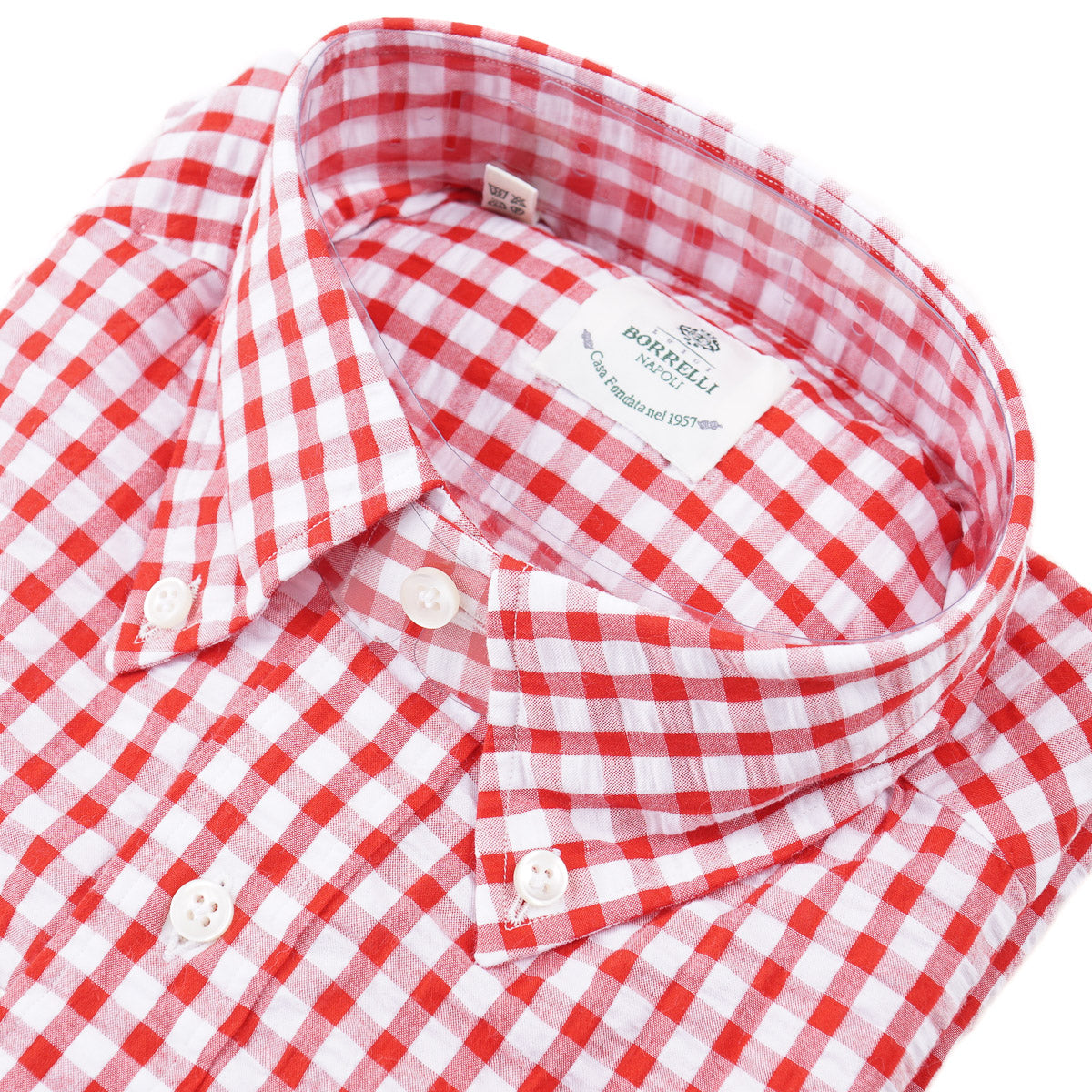 Luigi Borrelli Lightweight Seersucker Shirt - Top Shelf Apparel
