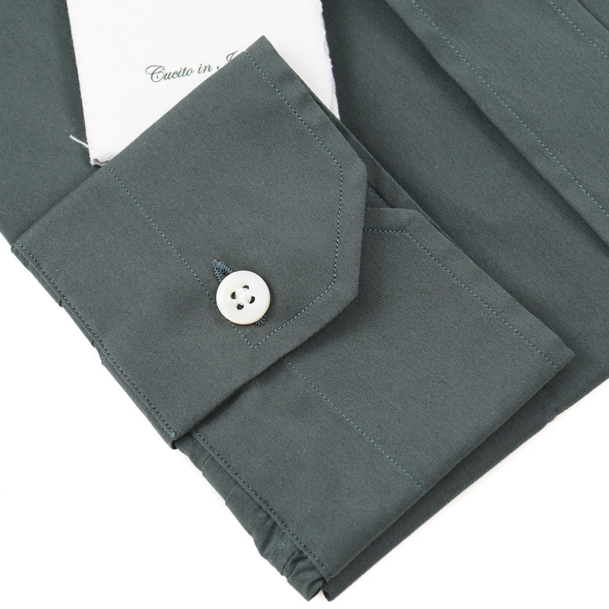 Luigi Borrelli Slim-Fit Poplin Cotton Shirt - Top Shelf Apparel