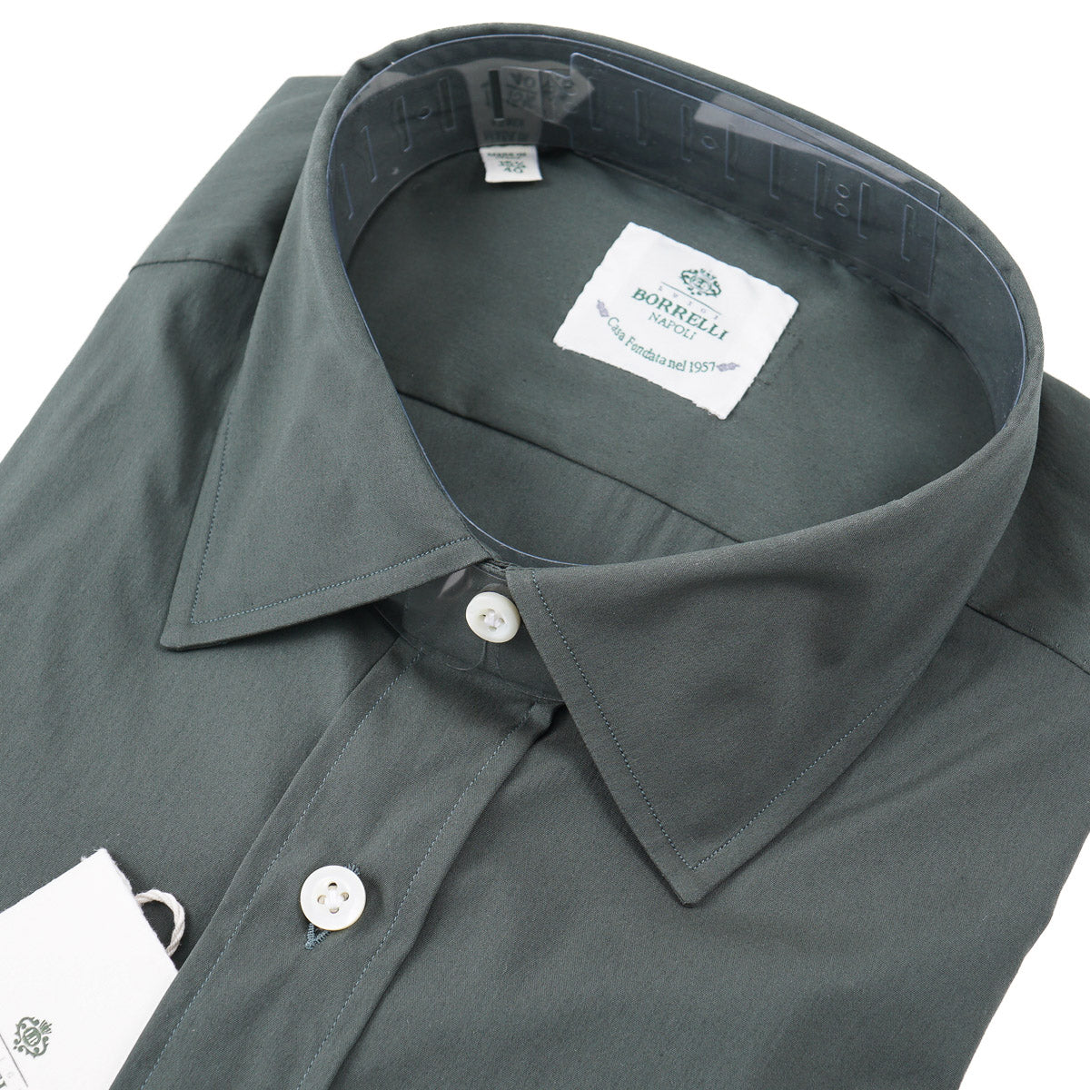 Luigi Borrelli Slim-Fit Poplin Cotton Shirt - Top Shelf Apparel