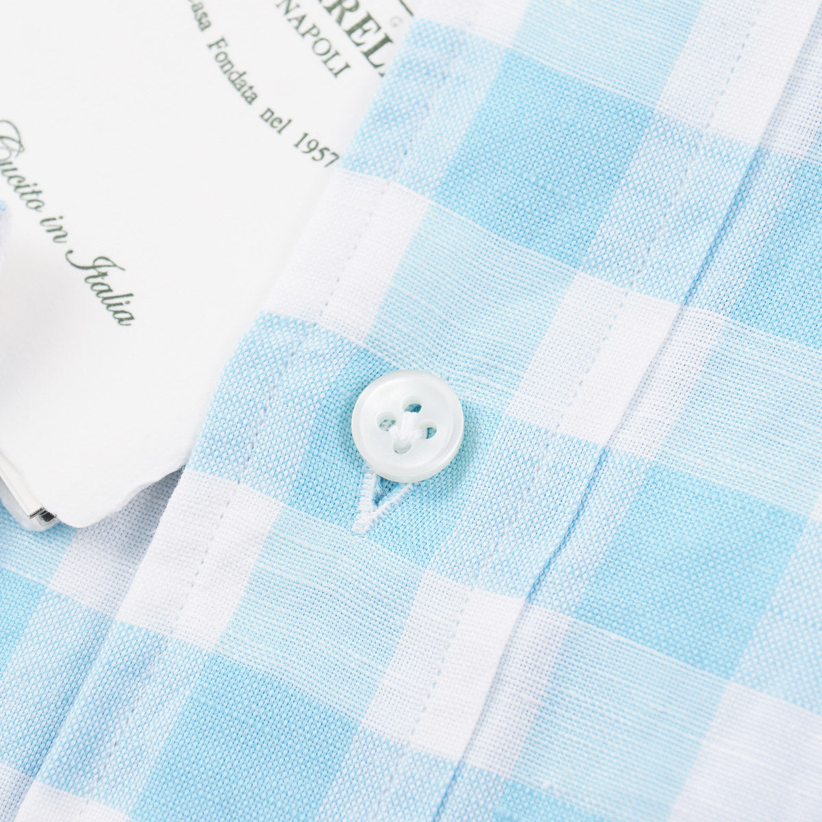 Luigi Borrelli Linen-Cotton Dress Shirt - Top Shelf Apparel