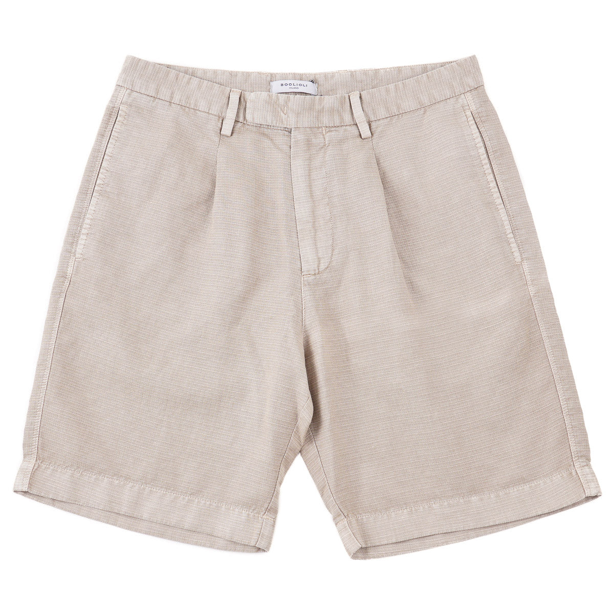 Boglioli Woven Cotton-Hemp Shorts - Top Shelf Apparel