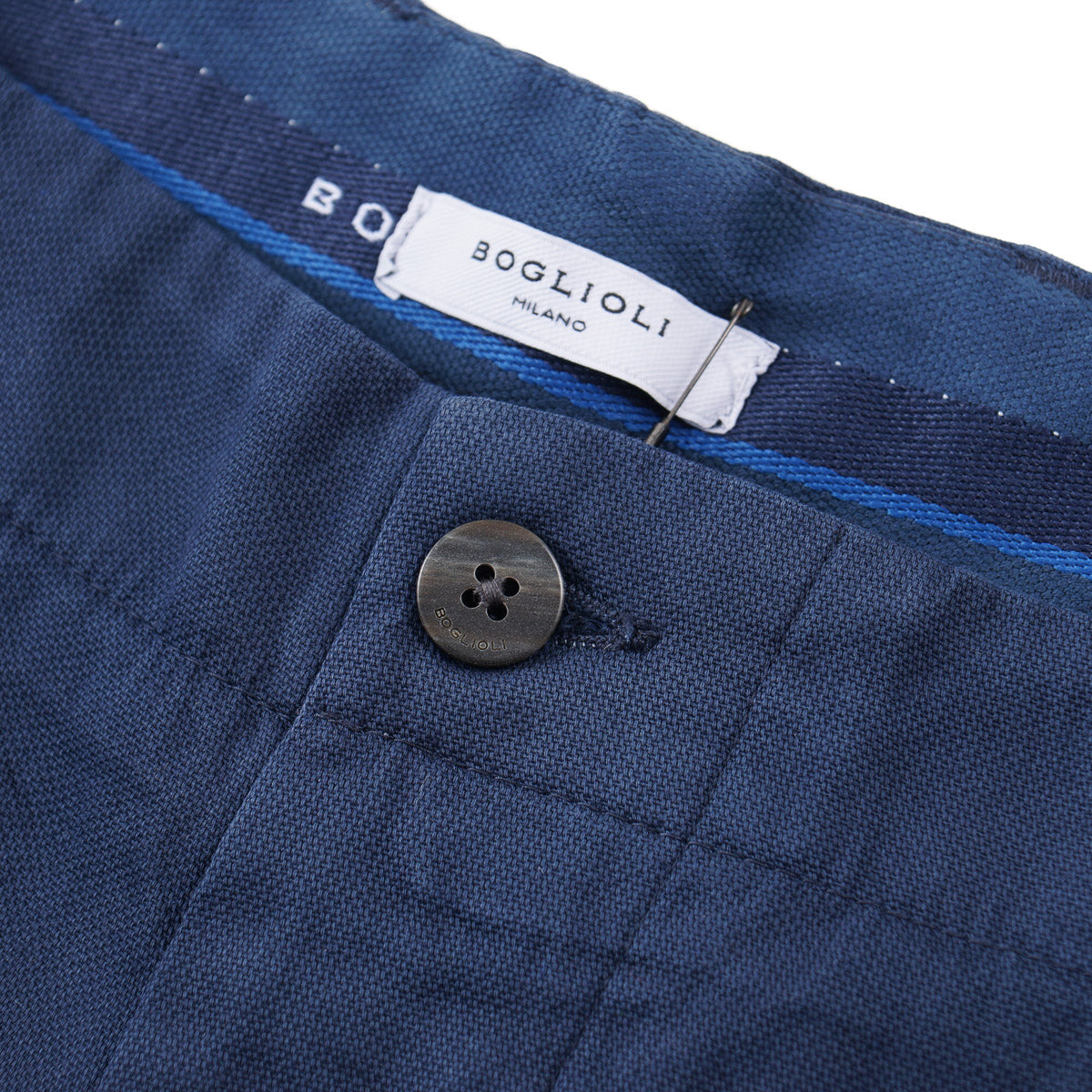 Boglioli Woven Cotton Bermuda Shorts
